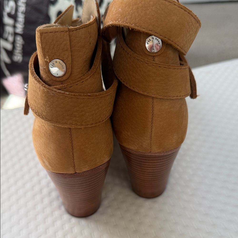 Rag & Bone Camel Ankle Booties - Picture 5 of 12